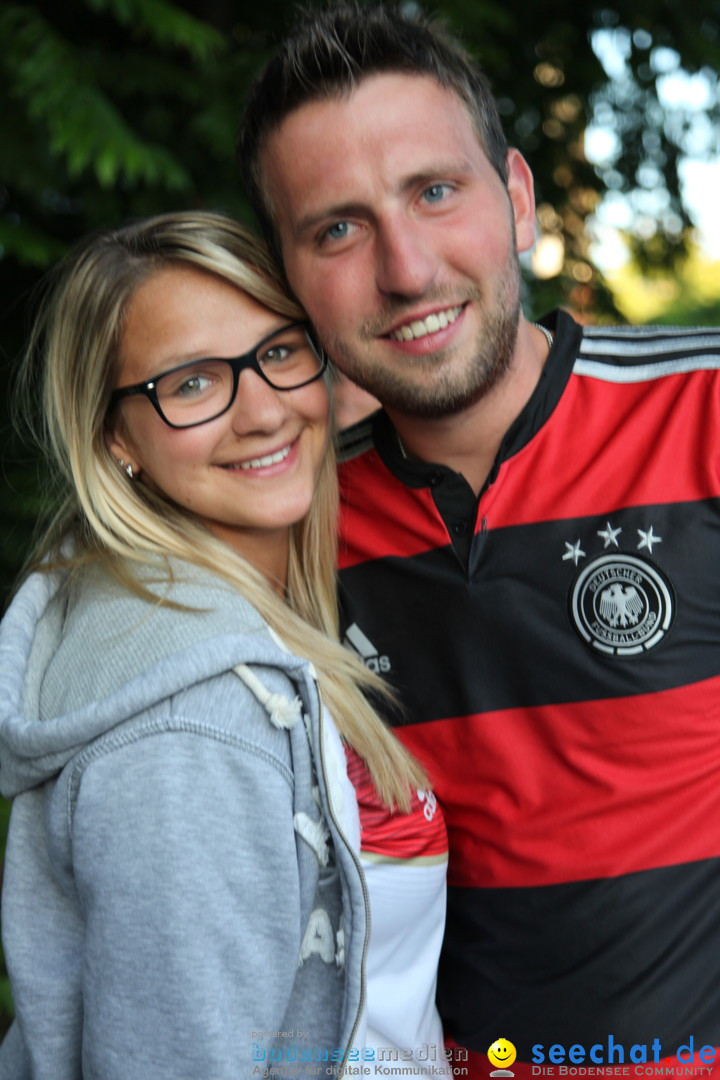 WM 2014 Public Viewing: Deutschland vs. USA: Aalen, 26.06.2014