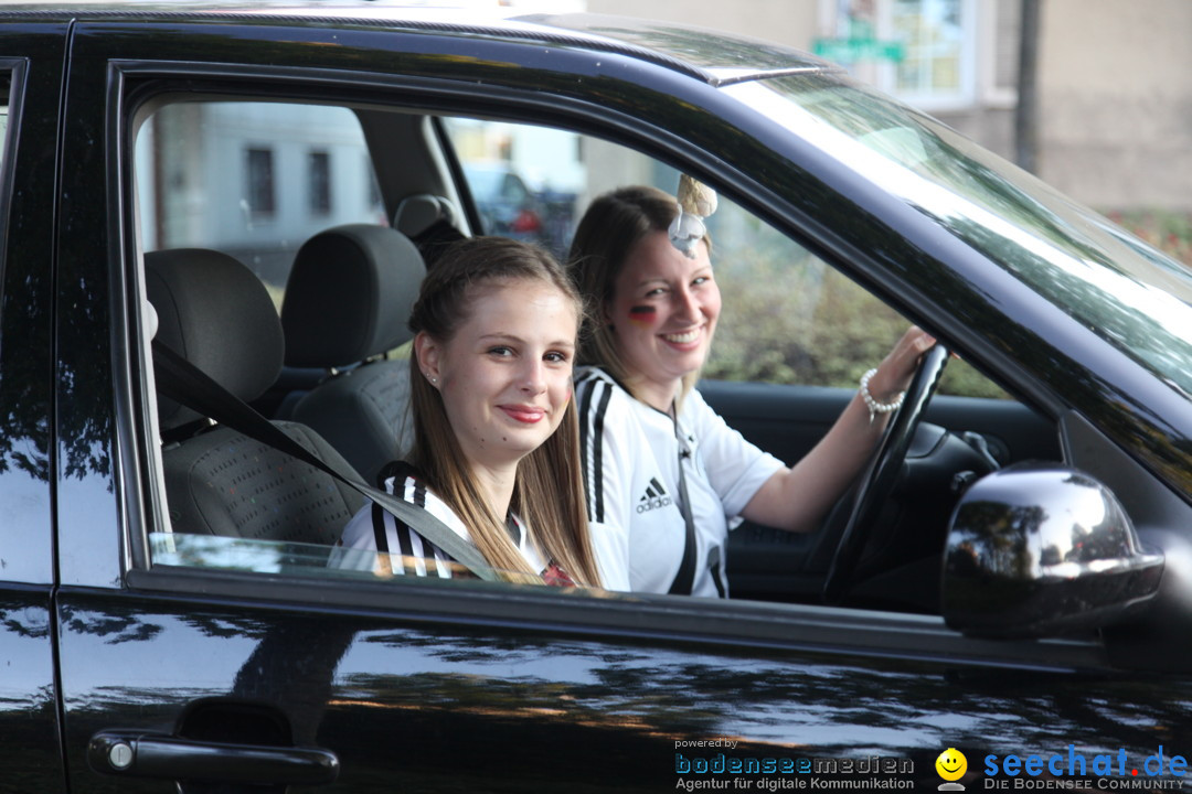 WM 2014 Public Viewing: Deutschland vs. USA: Aalen, 26.06.2014