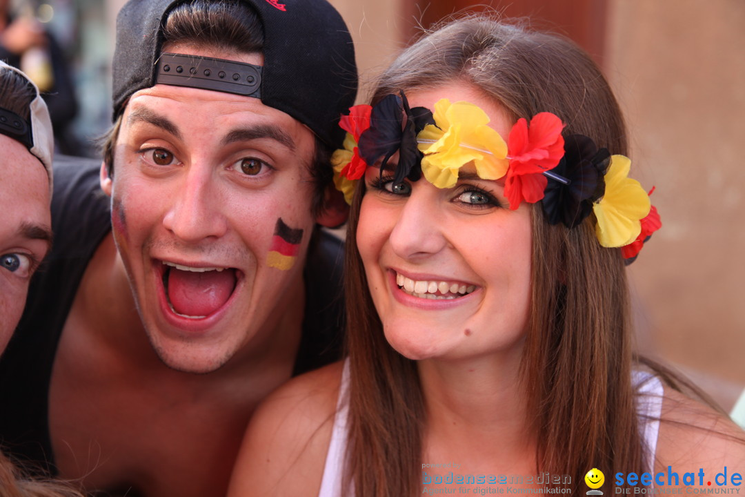 WM 2014 Public Viewing: Deutschland vs. USA: Aalen, 26.06.2014