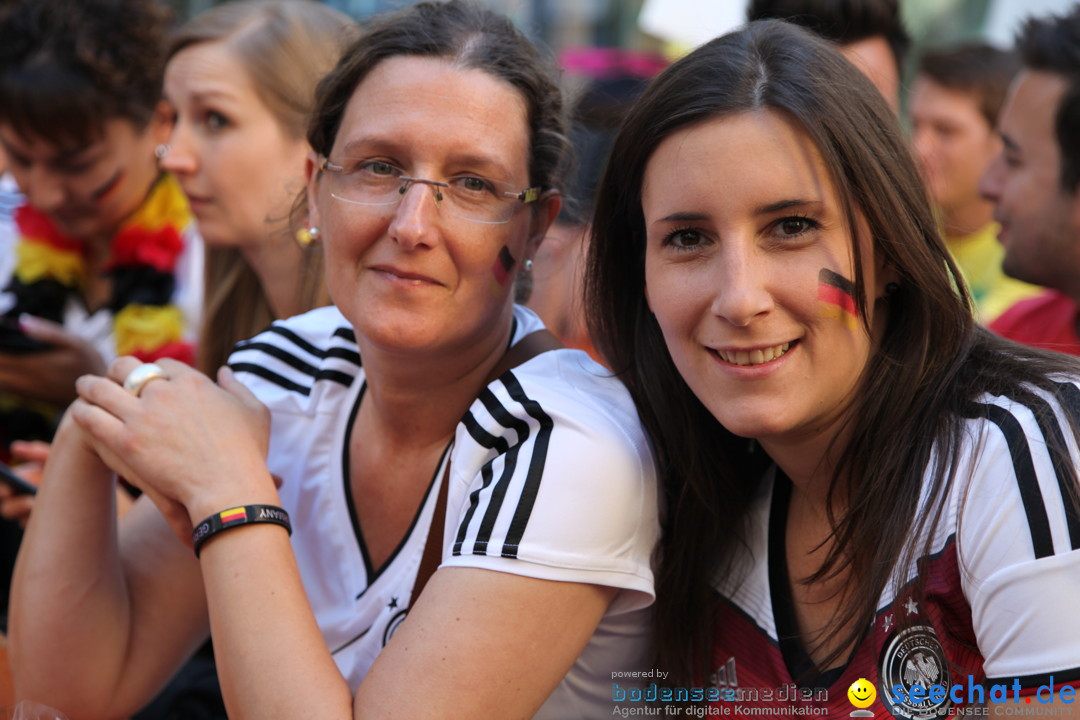 WM 2014 Public Viewing: Deutschland vs. USA: Aalen, 26.06.2014