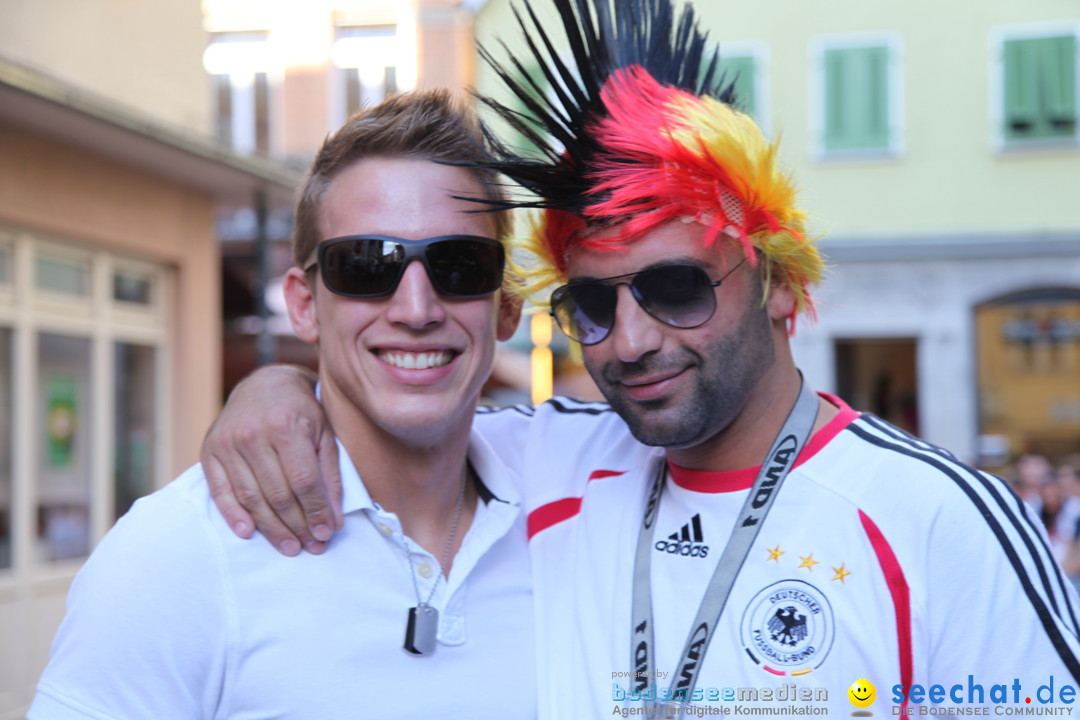 WM 2014 Public Viewing: Deutschland vs. USA: Aalen, 26.06.2014