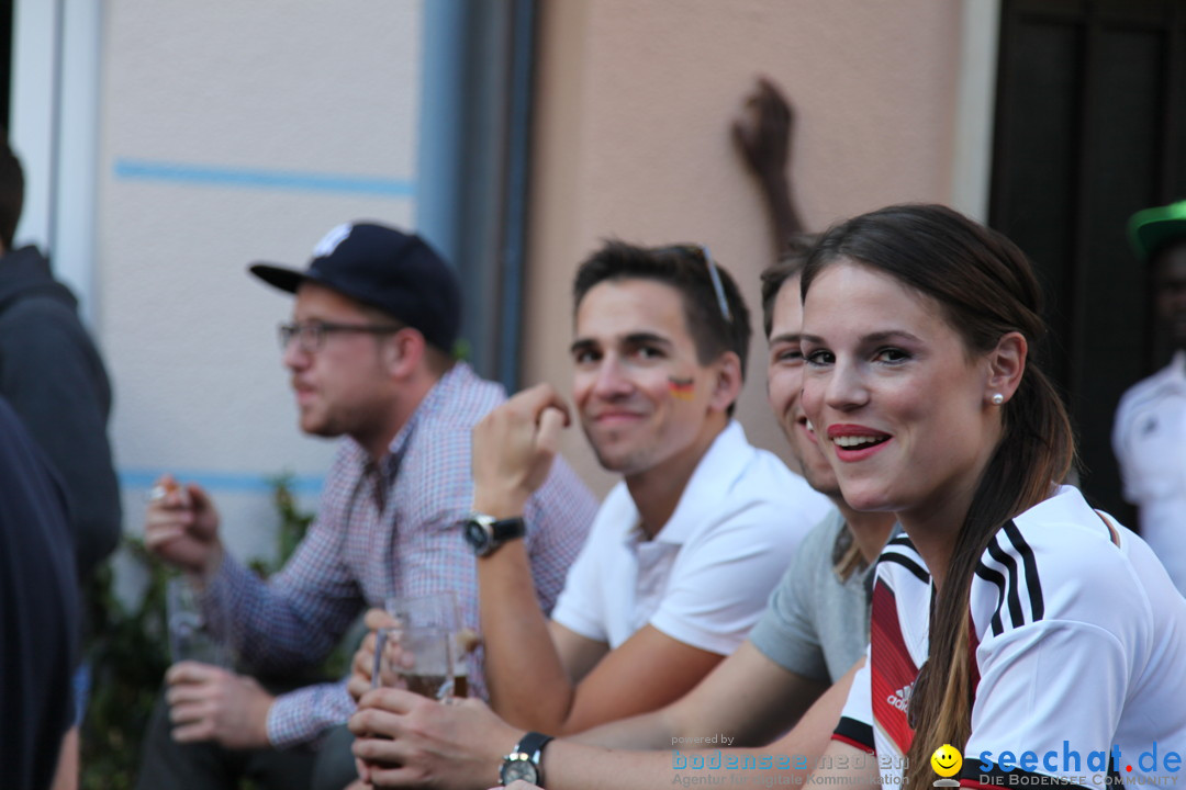 WM 2014 Public Viewing: Deutschland vs. USA: Aalen, 26.06.2014