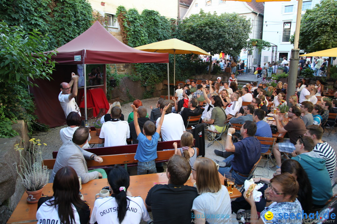 WM 2014 Public Viewing: Deutschland vs. USA: Aalen, 26.06.2014