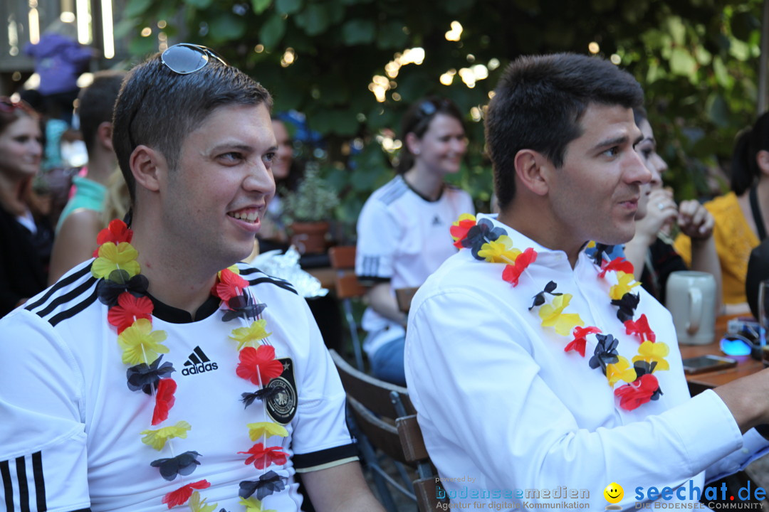 WM 2014 Public Viewing: Deutschland vs. USA: Aalen, 26.06.2014