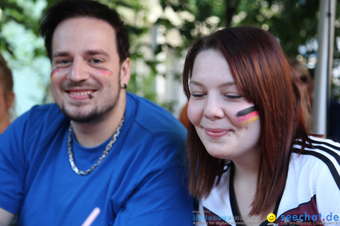 WM 2014 Public Viewing: Deutschland vs. USA: Aalen, 26.06.2014