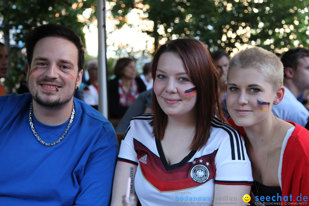 WM 2014 Public Viewing: Deutschland vs. USA: Aalen, 26.06.2014