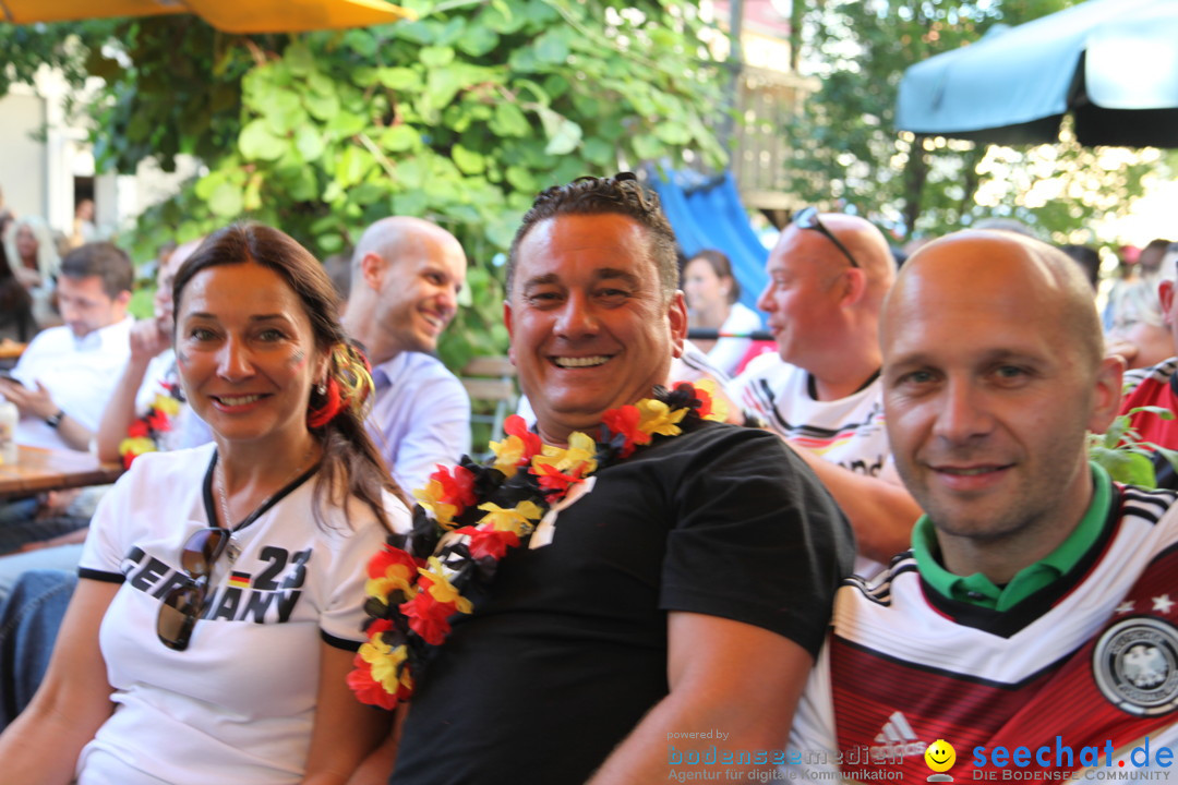 WM 2014 Public Viewing: Deutschland vs. USA: Aalen, 26.06.2014