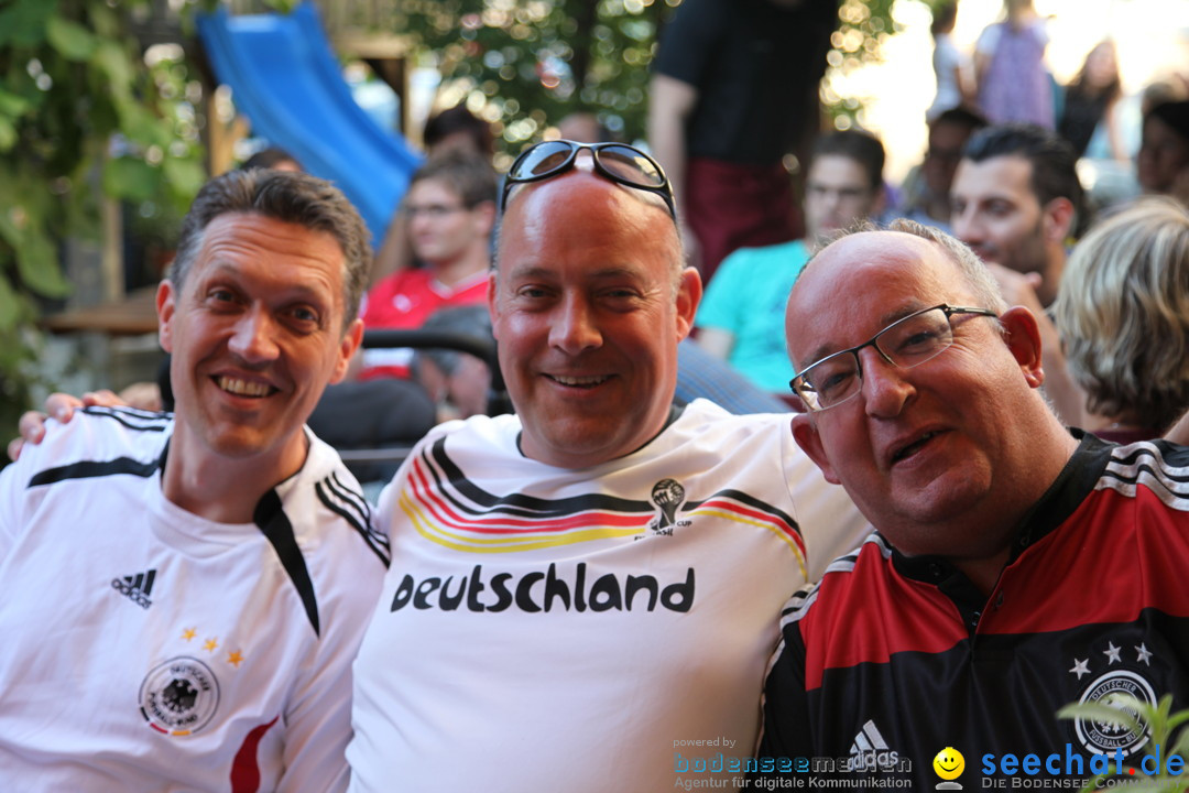 WM 2014 Public Viewing: Deutschland vs. USA: Aalen, 26.06.2014