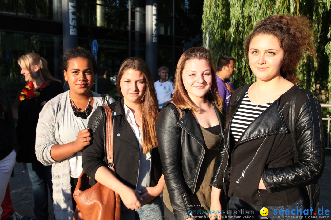 WM 2014 Public Viewing: Deutschland vs. USA: Aalen, 26.06.2014