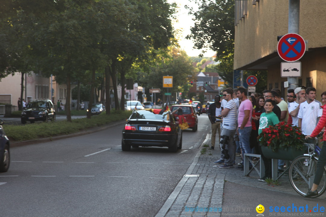 WM 2014 Public Viewing: Deutschland vs. USA: Aalen, 26.06.2014