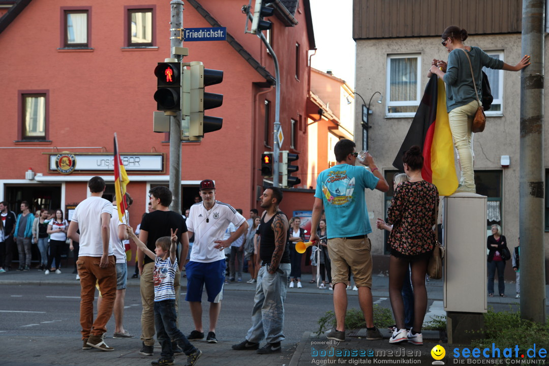 WM 2014 Public Viewing: Deutschland vs. USA: Aalen, 26.06.2014