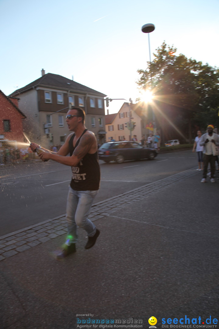 WM 2014 Public Viewing: Deutschland vs. USA: Aalen, 26.06.2014