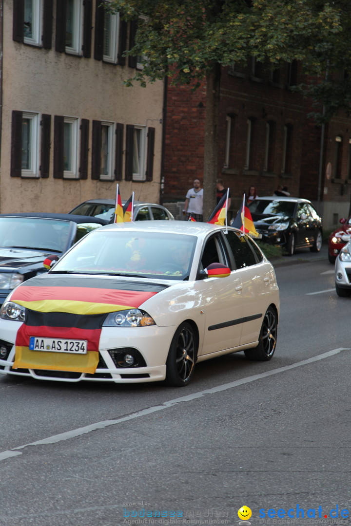 WM 2014 Public Viewing: Deutschland vs. USA: Aalen, 26.06.2014