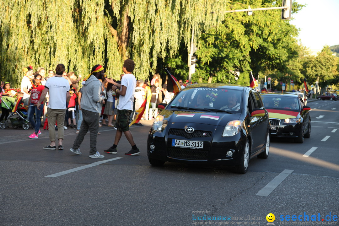 WM 2014 Public Viewing: Deutschland vs. USA: Aalen, 26.06.2014