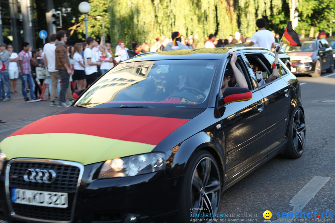 WM 2014 Public Viewing: Deutschland vs. USA: Aalen, 26.06.2014