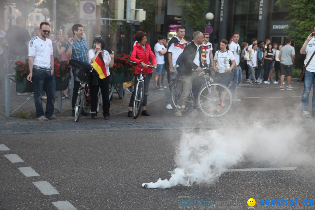 WM 2014 Public Viewing: Deutschland vs. USA: Aalen, 26.06.2014