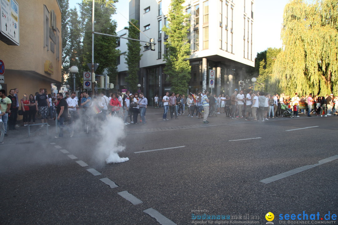 WM 2014 Public Viewing: Deutschland vs. USA: Aalen, 26.06.2014