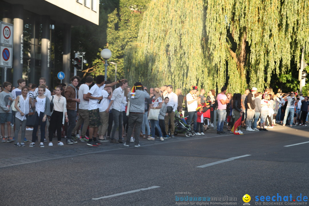 WM 2014 Public Viewing: Deutschland vs. USA: Aalen, 26.06.2014