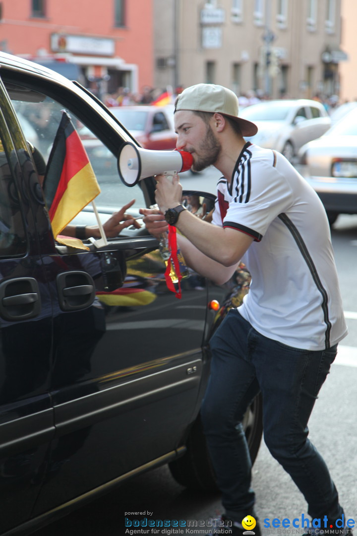 WM 2014 Public Viewing: Deutschland vs. USA: Aalen, 26.06.2014