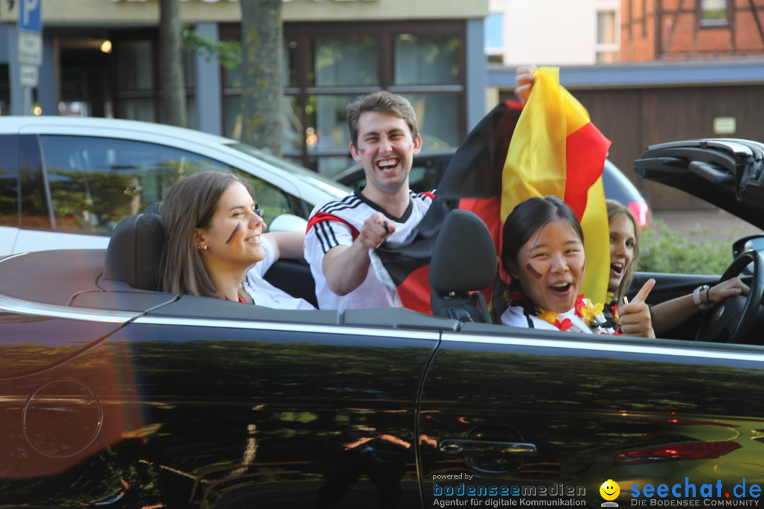 WM 2014 Public Viewing: Deutschland vs. USA: Aalen, 26.06.2014