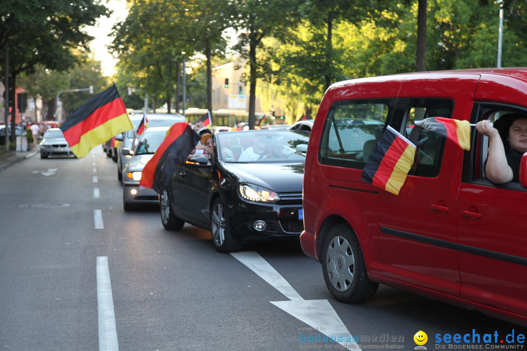 WM 2014 Public Viewing: Deutschland vs. USA: Aalen, 26.06.2014