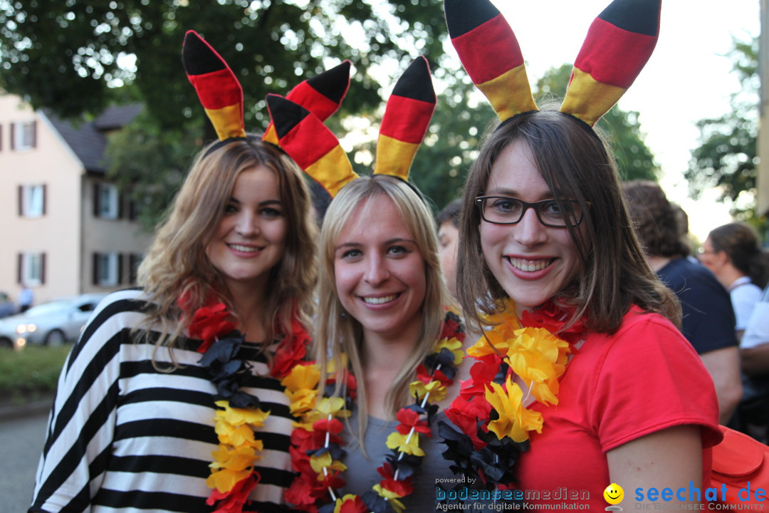 WM 2014 Public Viewing: Deutschland vs. USA: Aalen, 26.06.2014