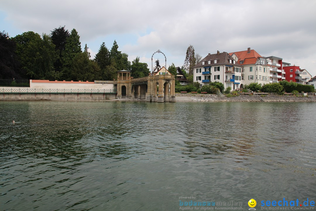 Bodenseequerung: Nathalie Pohl: Friedrichshafen - Romanshorn, 25.06.2014