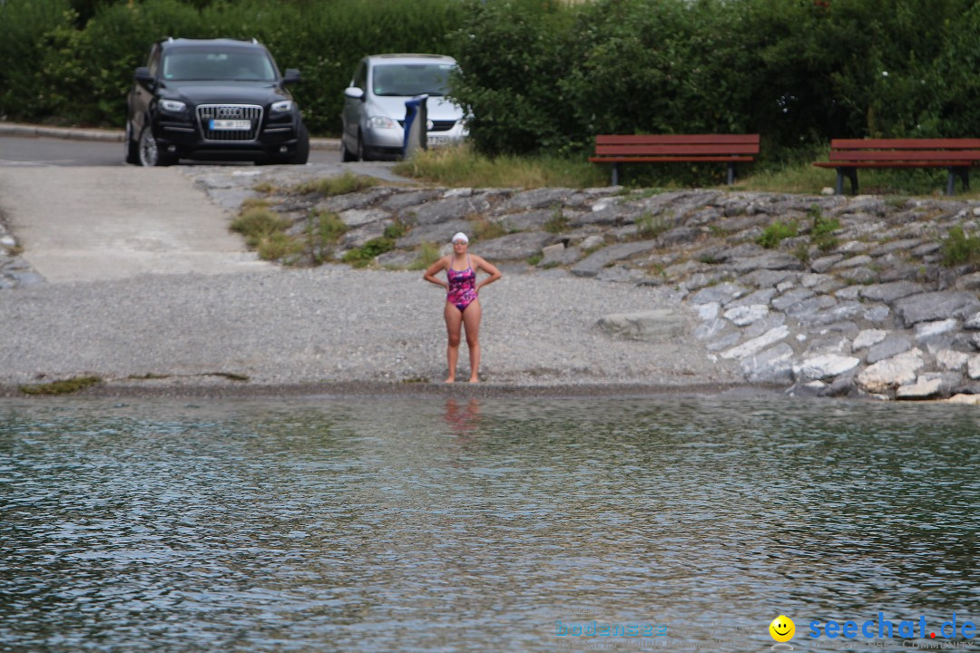 Bodenseequerung: Nathalie Pohl: Friedrichshafen - Romanshorn, 25.06.2014