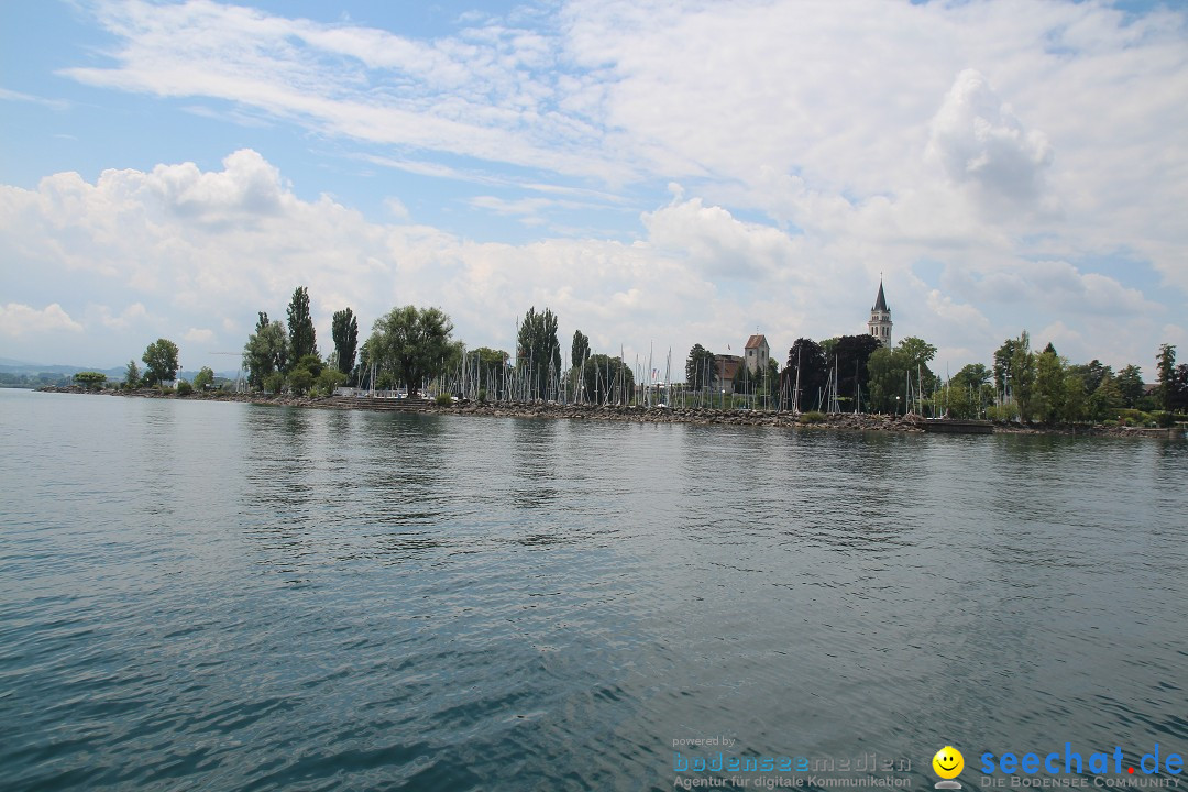 Bodenseequerung: Nathalie Pohl: Friedrichshafen - Romanshorn, 25.06.2014