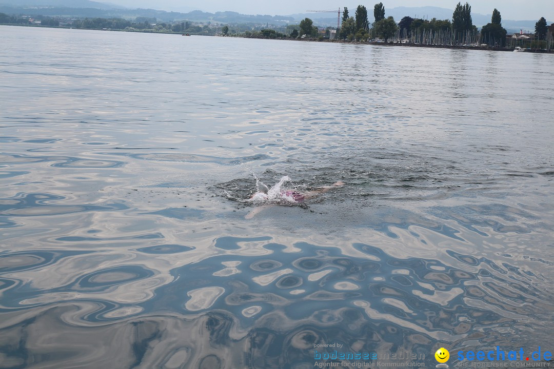 Bodenseequerung: Nathalie Pohl: Friedrichshafen - Romanshorn, 25.06.2014