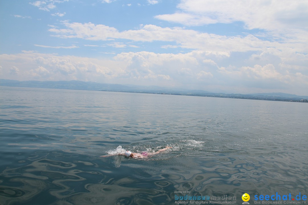 Bodenseequerung: Nathalie Pohl: Friedrichshafen - Romanshorn, 25.06.2014