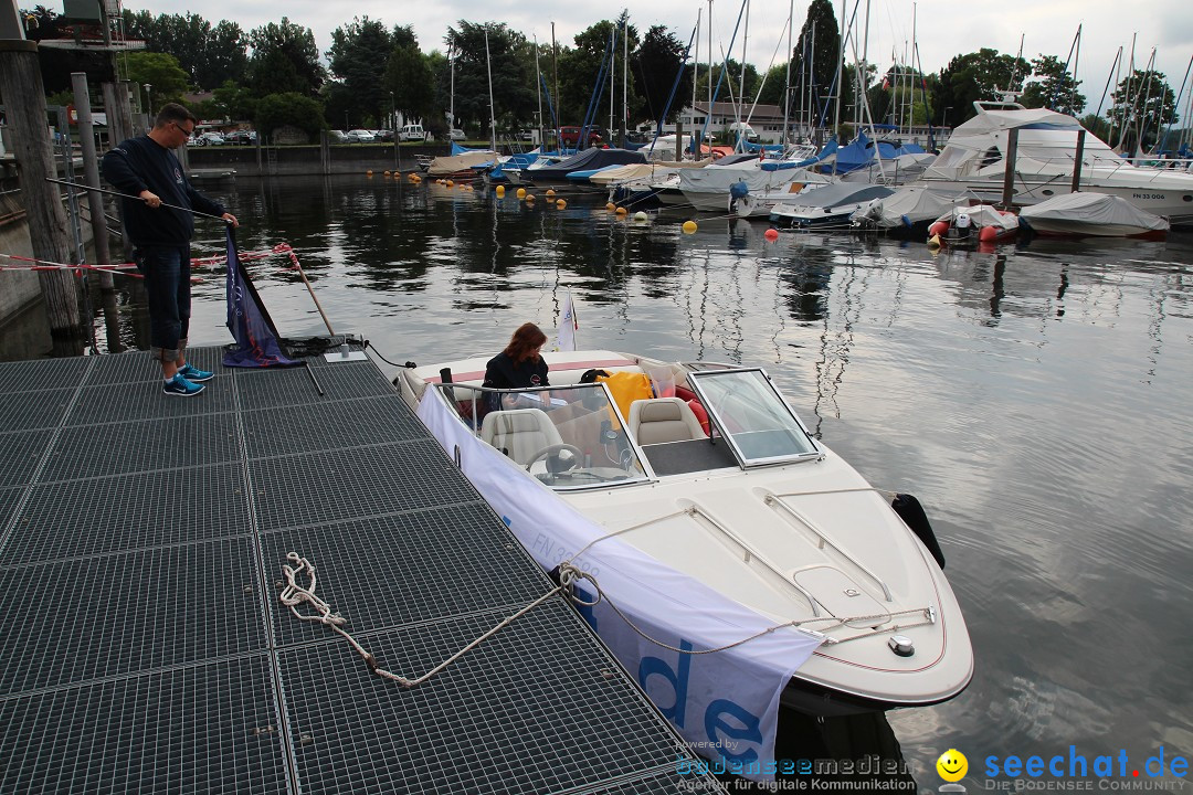 Bodenseequerung: Nathalie Pohl: Friedrichshafen - Romanshorn, 25.06.2014