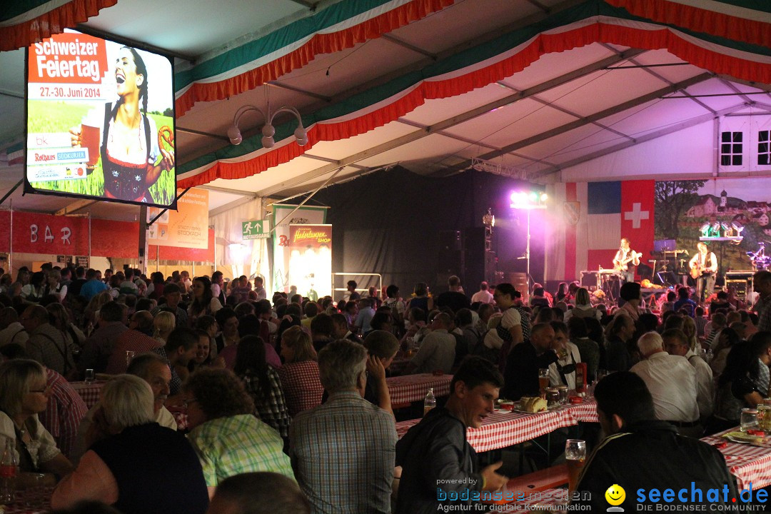 Zillertaler Haderlumpen: Schweizer Feiertag: Stockach Bodensee, 27.06.2014