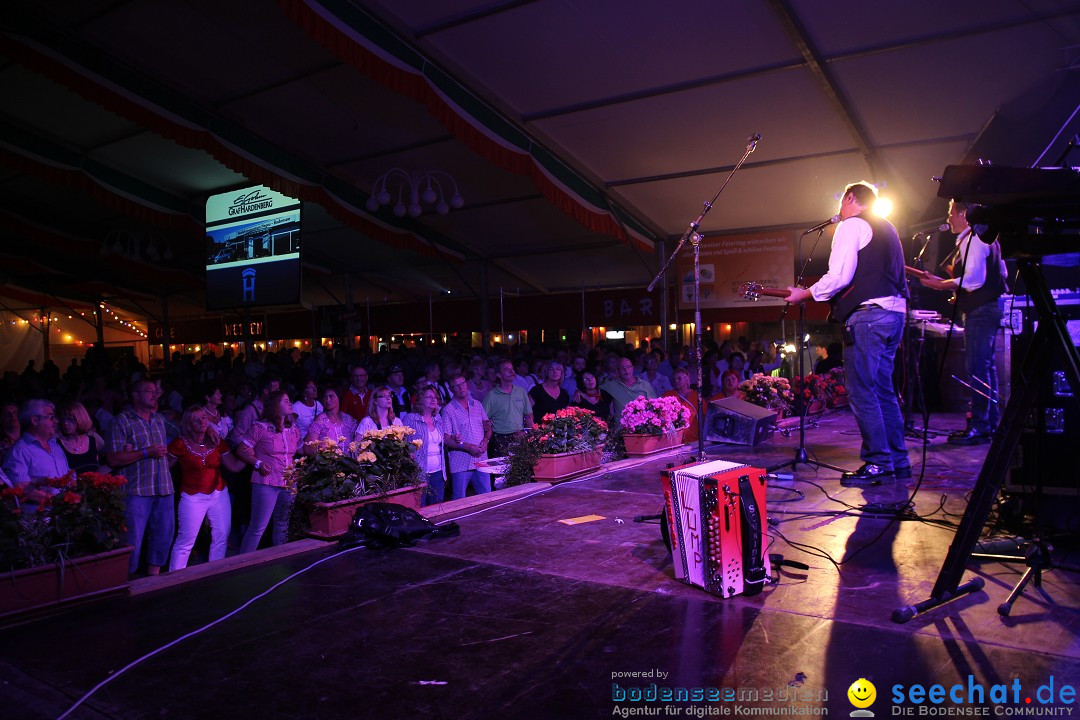 Zillertaler Haderlumpen: Schweizer Feiertag: Stockach Bodensee, 27.06.2014