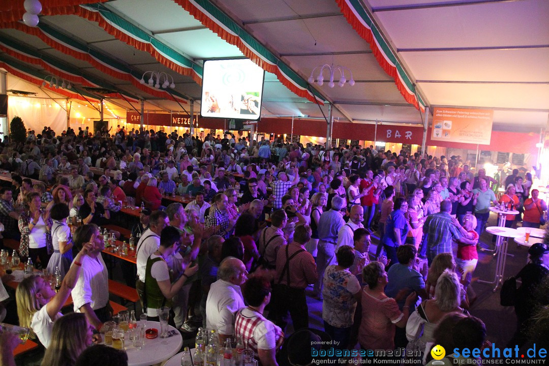 Zillertaler Haderlumpen: Schweizer Feiertag: Stockach Bodensee, 27.06.2014