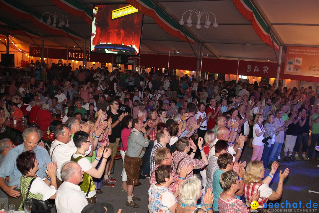 Zillertaler Haderlumpen: Schweizer Feiertag: Stockach Bodensee, 27.06.2014