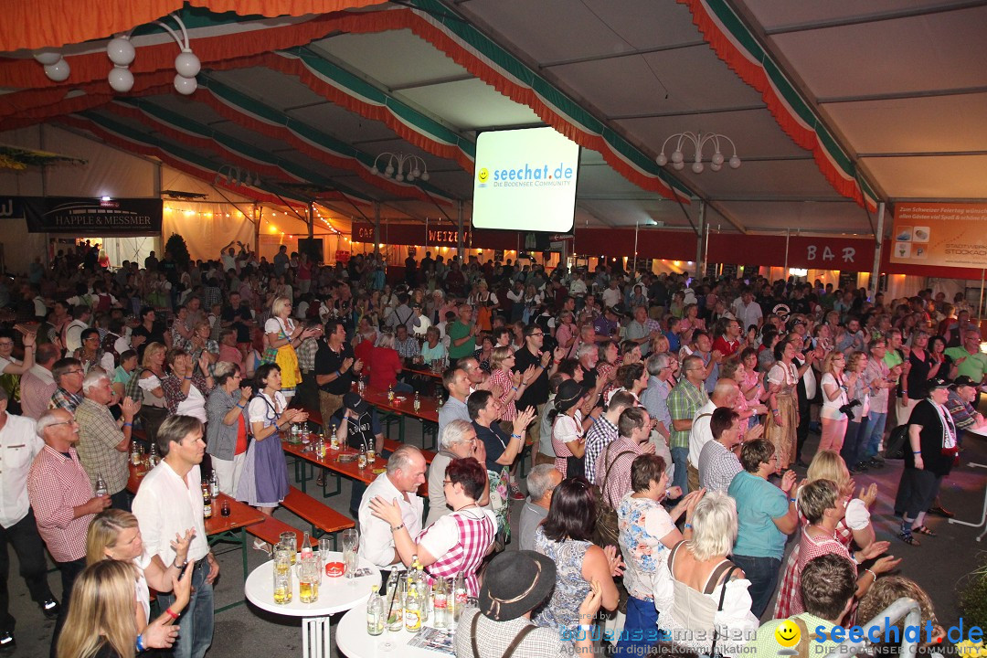 Zillertaler Haderlumpen: Schweizer Feiertag: Stockach Bodensee, 27.06.2014