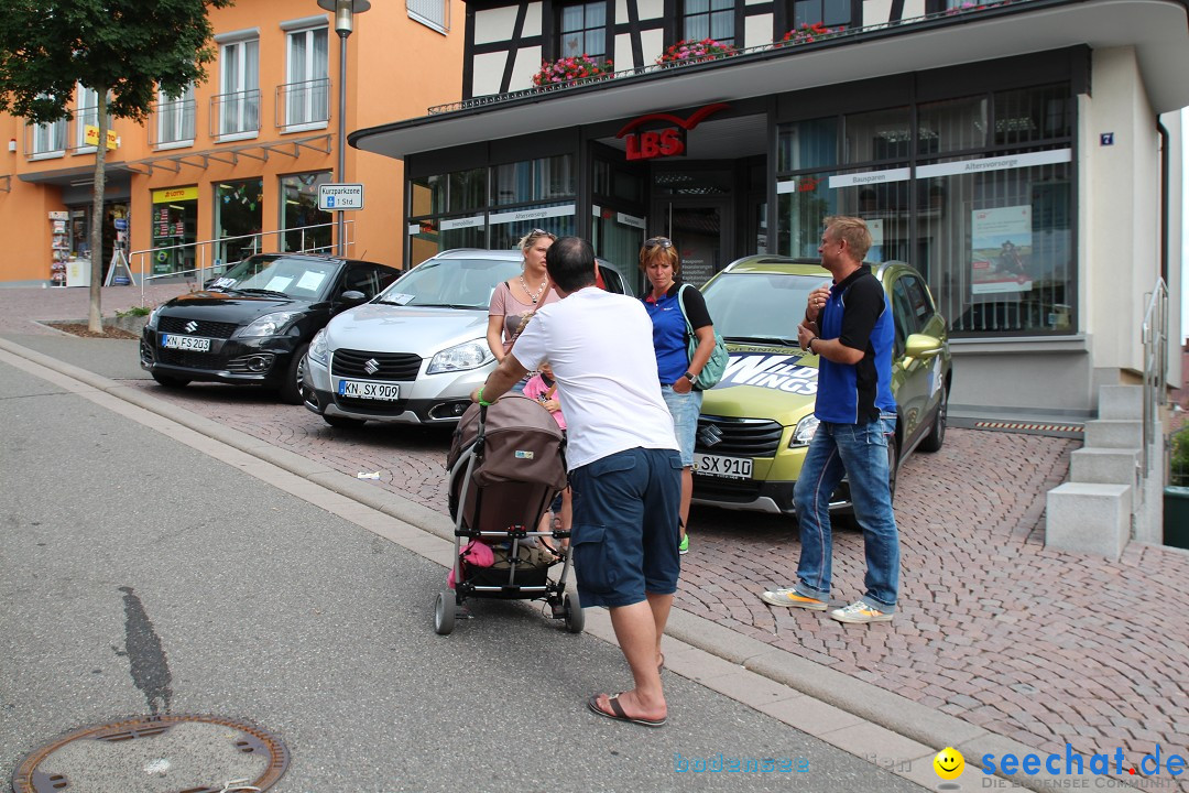 Schweizer Feiertag - Strassenfest: Stockach am Bodensee, 28.06.2014