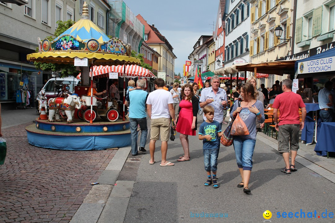 Schweizer Feiertag - Strassenfest: Stockach am Bodensee, 28.06.2014