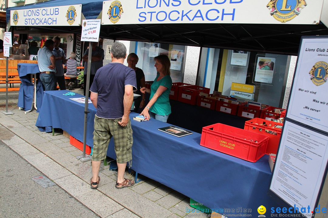 Schweizer Feiertag - Strassenfest: Stockach am Bodensee, 28.06.2014