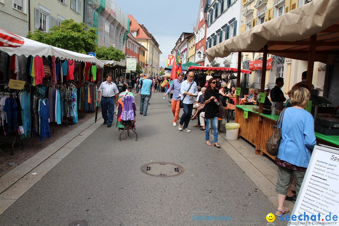 Schweizer Feiertag - Strassenfest: Stockach am Bodensee, 28.06.2014