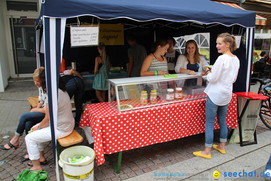 Schweizer Feiertag - Strassenfest: Stockach am Bodensee, 28.06.2014