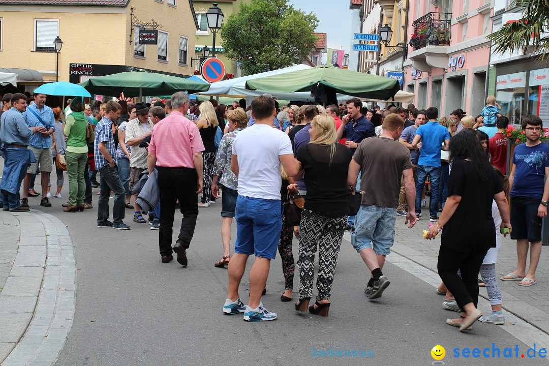 Schweizer Feiertag - Strassenfest: Stockach am Bodensee, 28.06.2014