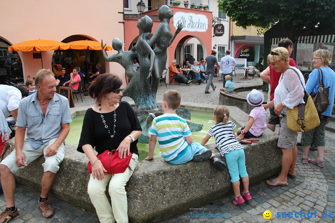 Schweizer Feiertag - Strassenfest: Stockach am Bodensee, 28.06.2014