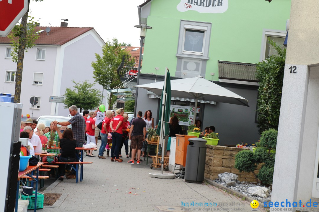 Schweizer Feiertag - Strassenfest: Stockach am Bodensee, 28.06.2014