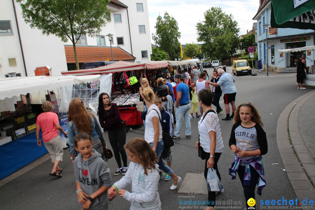 Schweizer Feiertag - Strassenfest: Stockach am Bodensee, 28.06.2014