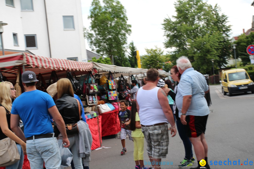 Schweizer Feiertag - Strassenfest: Stockach am Bodensee, 28.06.2014