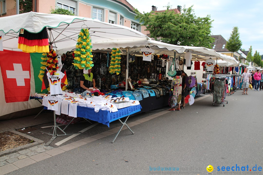 Schweizer Feiertag - Strassenfest: Stockach am Bodensee, 28.06.2014