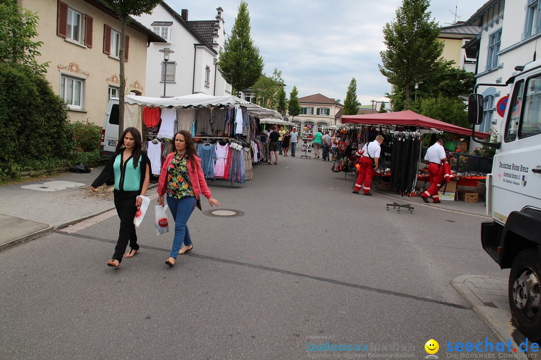 Schweizer Feiertag - Strassenfest: Stockach am Bodensee, 28.06.2014