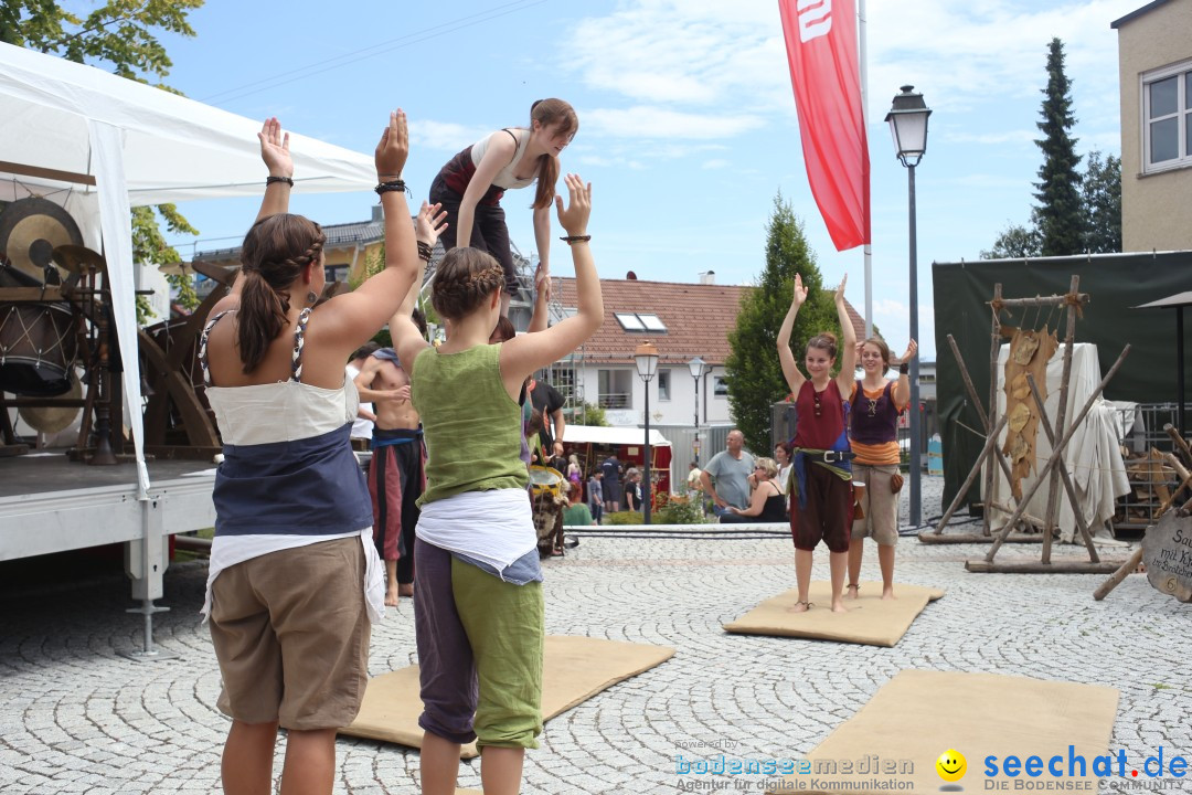 Mittelalterfest: Waldburg bei Ravensburg am Bodensee, 28.06.2014